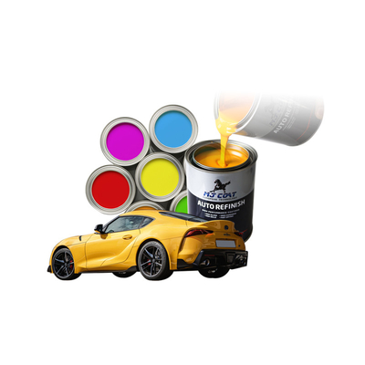 Metal Basecoat Auto Clear Coat Paint with Scratch Resistance and Durability