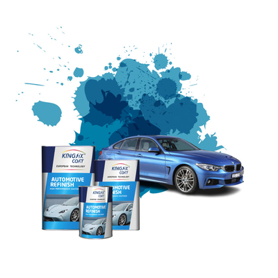 2K Automotive Finish Paint With Dry Time 2-3 Hours 400-500 Sq. Ft. Per Gallon Coverage