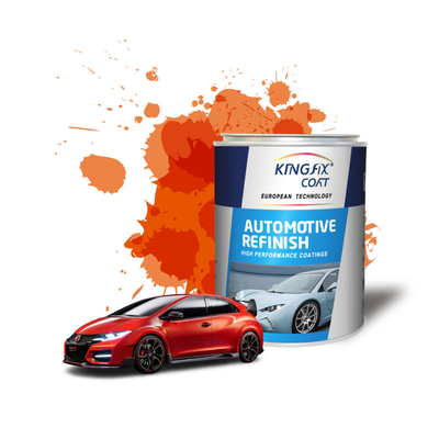 High Gloss Automotive Top Coat Paint  50 G/L VOC  Colorfastness