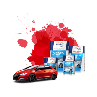 High Gloss Automotive Top Coat Paint With Water Based Formulation Heat Resistance