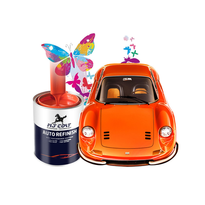 2-3 Coats Automotive Top Coat Paint with Glossy Finish 2-3 Hours Dry Time