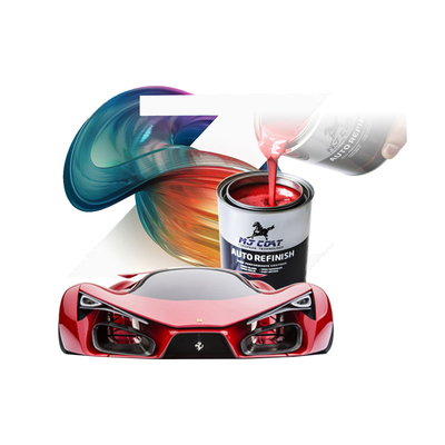 Dry Environment Automotive Base Coat Paint 2 To 3 Coats with UV Resistance