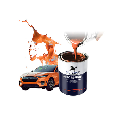 Temperature 15C-90C Auto Clear Coat Paint With Glossy Finish 400 Sq. Ft/gal
