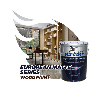 Easy To Apply Matte PU Wood Paint Low VOC Content for Matte Finish