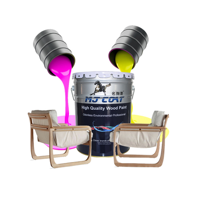 2-3 Coats PU Wood Paint With Low Odor Coverage 10-15 Sq.ft/litre