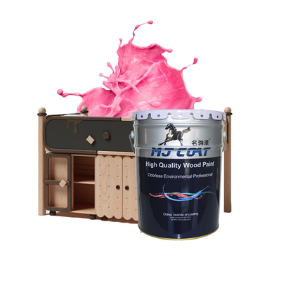 Matte Sheen Level PU Wood Paint Long Durability Product With Low VOC Content