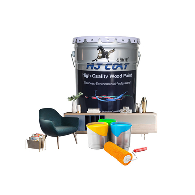 Smooth Finish Chemical Resistance PU Wood Paint For Cool And Dry Place Storage