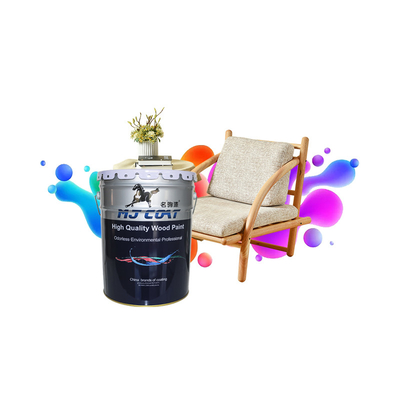2-3 Coats PU Wood Paint Stain Resistance Easy To Apply For High Durability Coats