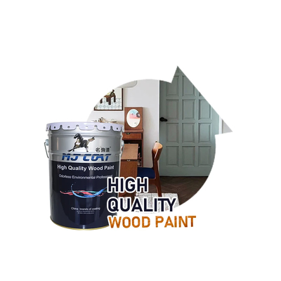 2-3 Coats Scratch Resistance PU Wood Paint For Heavy-Duty Applications