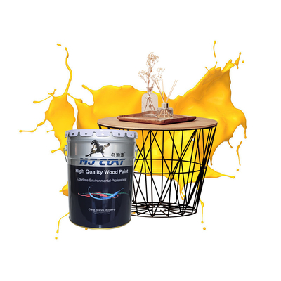 Drying Low Odor PU Wood Paint Smooth Finish Coat In 2-3 Hours Waterproof Easy Apply