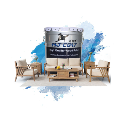 Smooth Finish PU Wood Paint Low VOC Content For 2-3 Coats 10-15 Sq.ft/litre Coverage