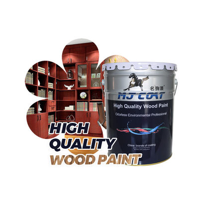 Cool And Dry Place Storage Scratch Resistance PU Wood Paint Smooth Finish