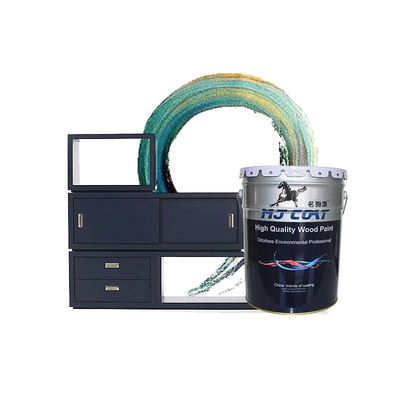 Low Odor Fast Drying Time Waterproof PU Wood Paint 2-3 Hours Drying Time Easy Application
