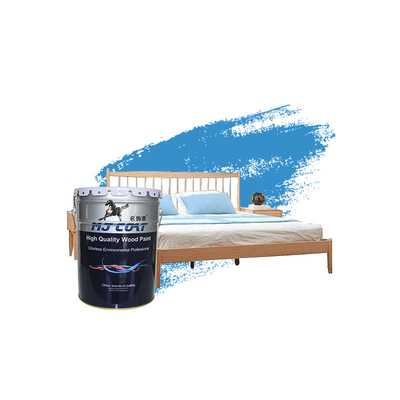 Drying Wood PU Paint Coverage Low VOC Content For Smooth Finishes
