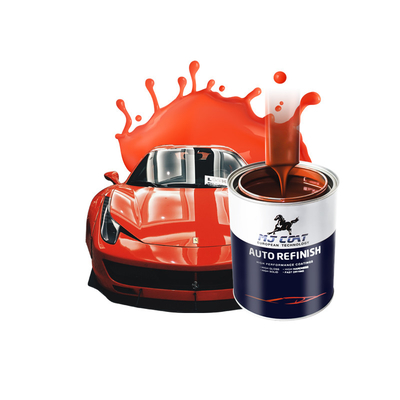 Glossy And Matte 2-3 Coat Automotive Clear Coat Paint Dry For Metal Substrates