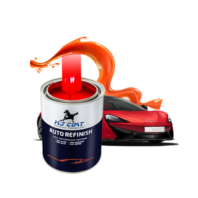 8-Hour Quick Dry Anti Scratch Automotive Base Coat Paint Glossy Bright Yellow Car Paint