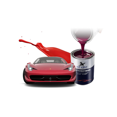 Drying Glossy Automotive Top Coat Paint Recoat Time 4-6 Hours Low VOC Content