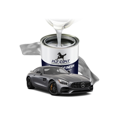Gloss Water Based White Car Paint Top Coat Automotive Lacquer Paint Glossy Finish Dry 2-3 Hours