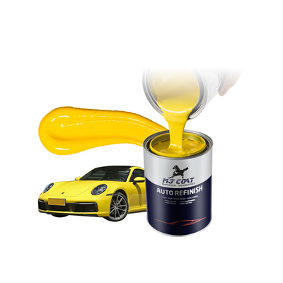 White Water Based Automotive Top Coat Paint Less Than 50 G/L VOC Content Recoat Time 4-6 Hours
