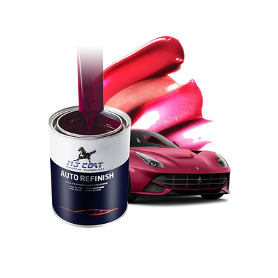 Glossy High Gloss White Water Based Automotive Top Coat Paint