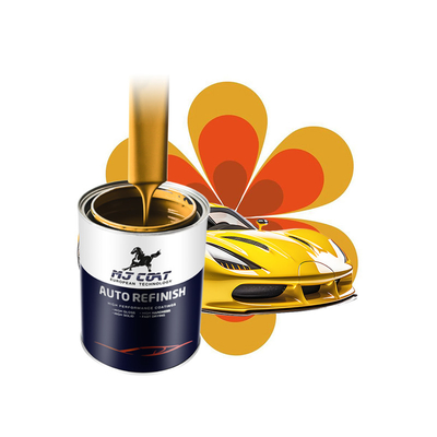 Water Based White Automotive Top Coat Paint with Gloss Sheen and Quick 2-3 Hour Dry Time